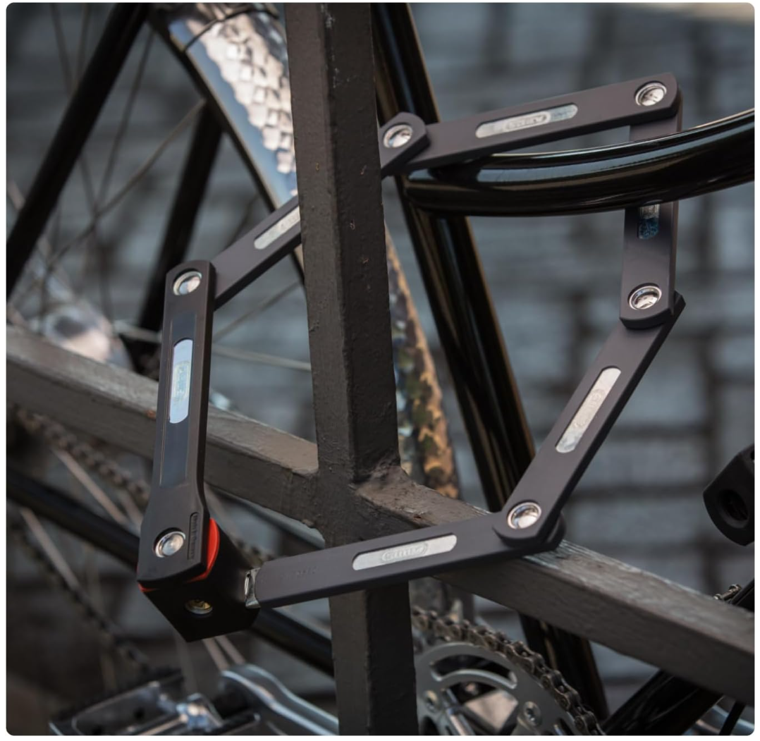 ABUS Bordo uGrip 5700K SH – Antivol pliable vélo avec support – Barreaux 5 mm – Niveau de sécurité 7 – Neuf