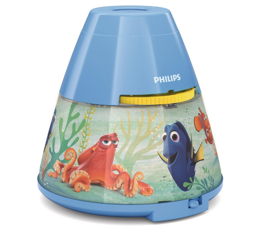 Philips – Projecteur LED Enfant Motif Dory – Veilleuse décorative bleue