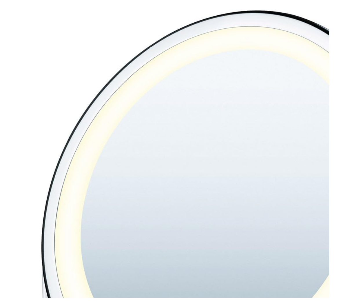 Beurer BS 49 – Miroir de table lumineux double face avec grossissement
