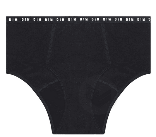 DIM Expert Care Protect – Boxer menstruel flux moyen – Taille 40/42