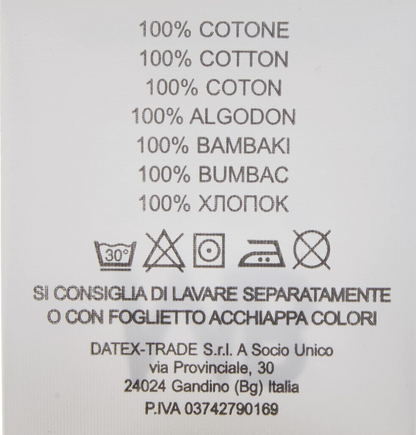 Italian Bed Linen Max Color – Lot 2 taies oreiller coton bleu foncé 52x82 - vue 2