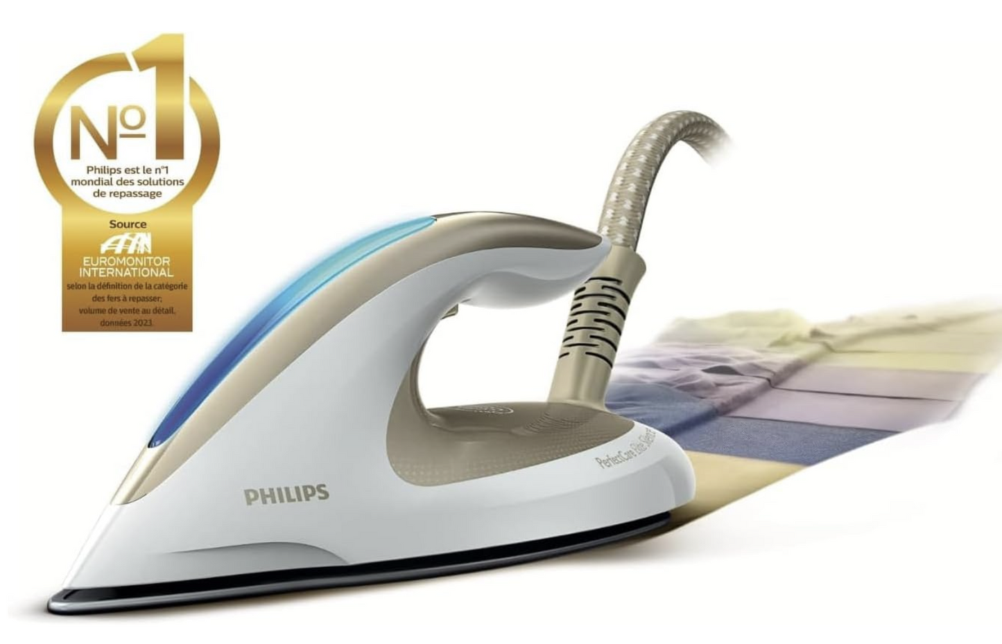 Philips PerfectCare GC9642/60 – Centrale vapeur haute pression – Repassage sans réglage