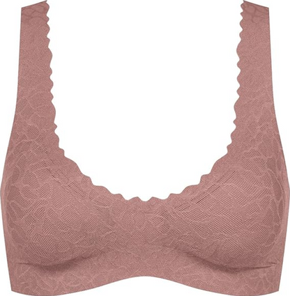 Sloggi Zero Feel Lace Bralette 2.0 – Chocolat Taille M - vue 2