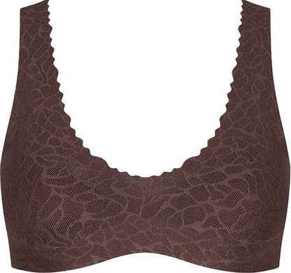 Sloggi Zero Feel Lace 2.0 Bralette – Ebony Brown Taille M - vue 2