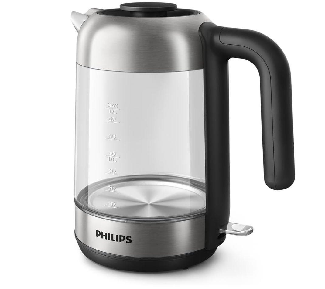 Philips Série 5000 HD9339/80 – Bouilloire électrique en verre 1,7 L – Ébullition rapide