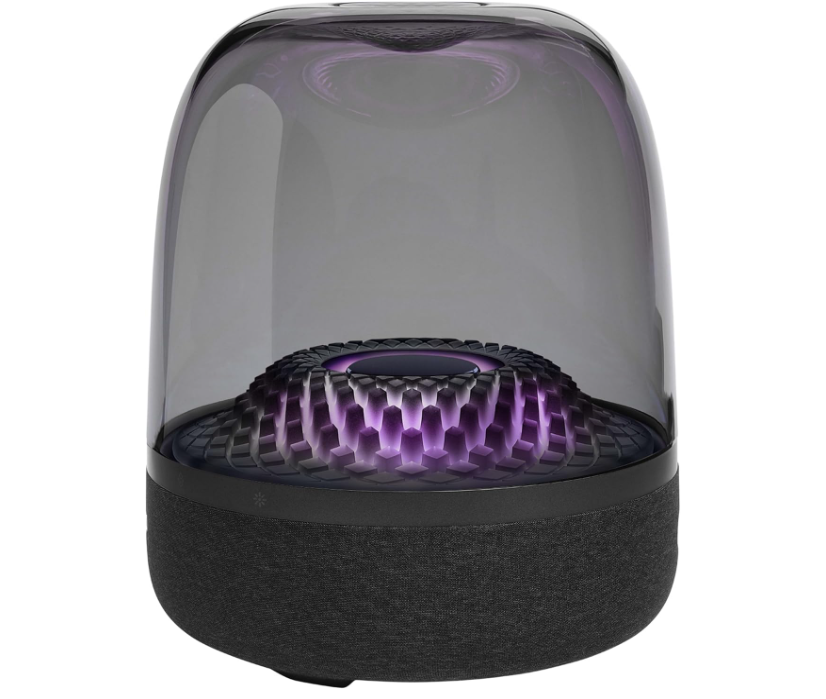 Harman Kardon Aura Studio 4 – Enceinte Bluetooth design avec éclairage 360° – Noir