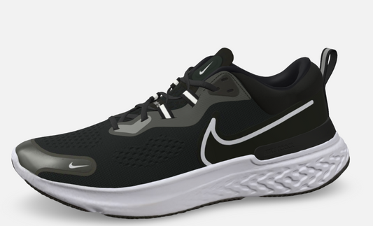 Nike React Miler 2 Homme – Running Black White Taille 38,5