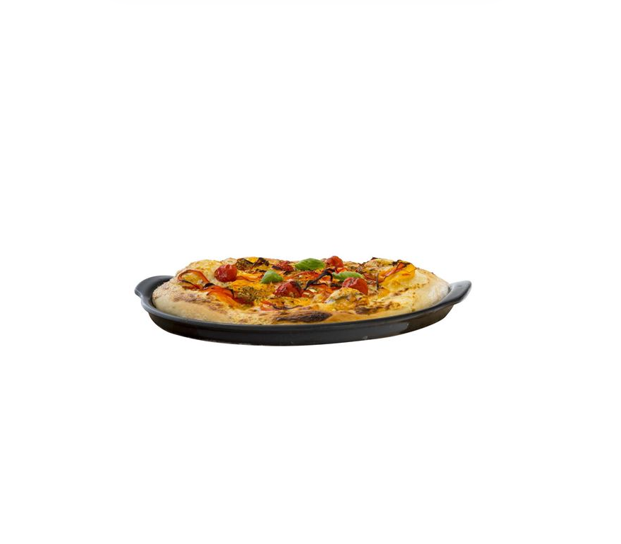 Plaque à Pizza Anti-Adhésive Emile Henry Noir | Céramique