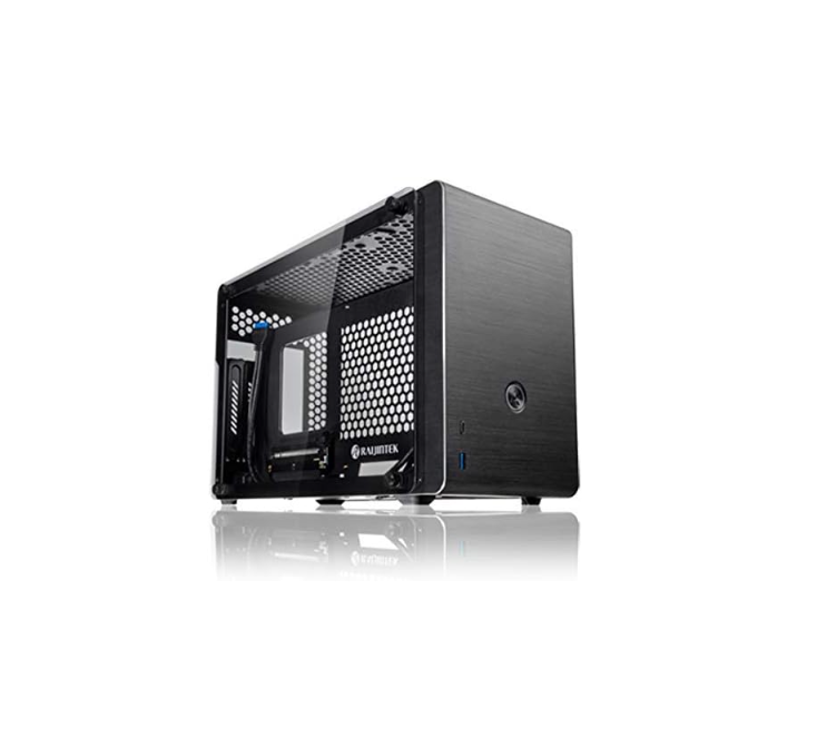 RAIJINTEK Ophion Boîtier Mini-ITX Gaming Aluminium Verre Trempé