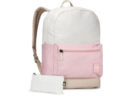 Case Logic Commence CL-CCAM1116ZPC – Sac à Dos PC 15,6” – Zephyr Pink/Concrete – 22L – Rentrée Scolaire, Étudiants, Nomades Digitaux