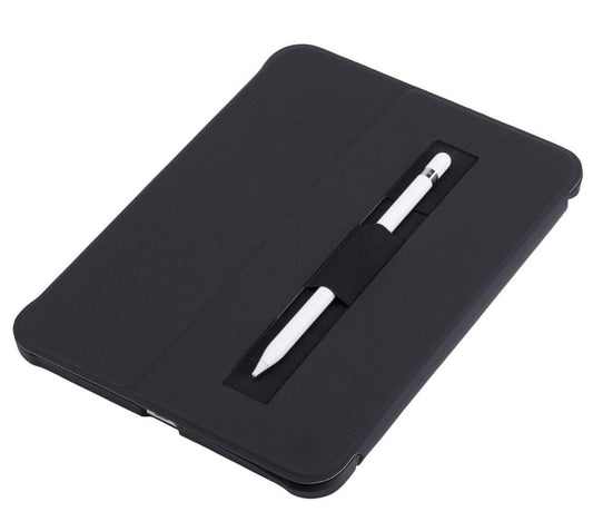 Case Logic Snap – Étui iPad 10.9" Noir avec Support Apple Pencil – Coque Magnétique Ultra Fine & Protection Intégrale – Compatible iPad 10e Génération
