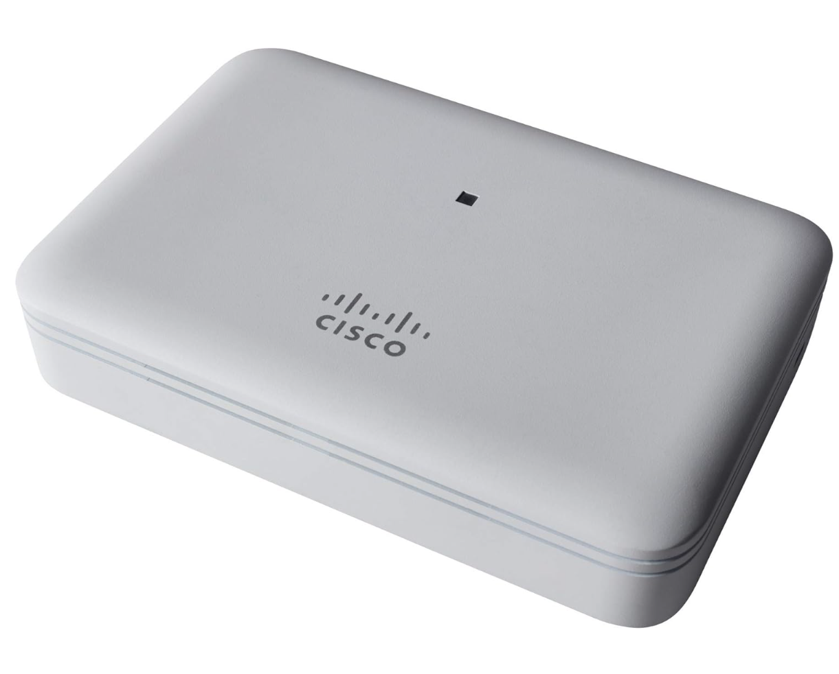 Cisco CBW141ACM – Extenseur de maillage 802.11ac Wave 2 2×2 avec 4 ports GbE et 1 port PoE, hub d’extension Wi-Fi Business