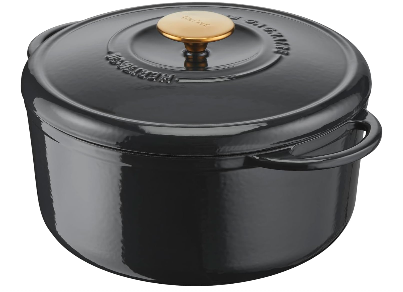 Cocotte Tefal Pierre Gagnaire Héritage 21 cm gris brillant