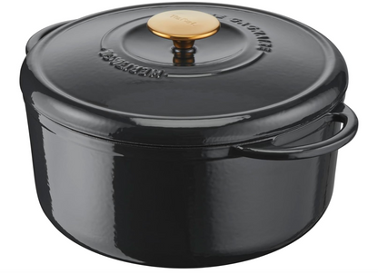 Cocotte Tefal Pierre Gagnaire Héritage 21 cm gris brillant
