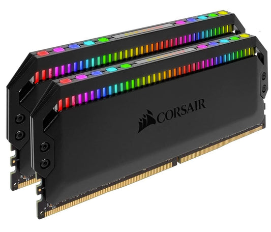 Corsair Dominator Platinum RGB – 16 Go (2x8 Go) DDR4 3200 MHz – CMT16GX4M2E3200C16 – RAM Haute Performance PC Gamer