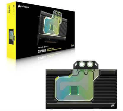 Corsair Hydro X Series XG7 RGB 4080 FE – Bloc d'eau GPU cuivre nickelé