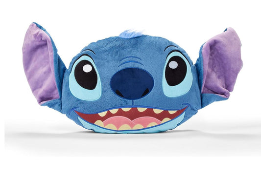 Coussin Visage de Stitch – Disney Store – Coussin Décoratif 3D – 65 cm – Lilo & Stitch