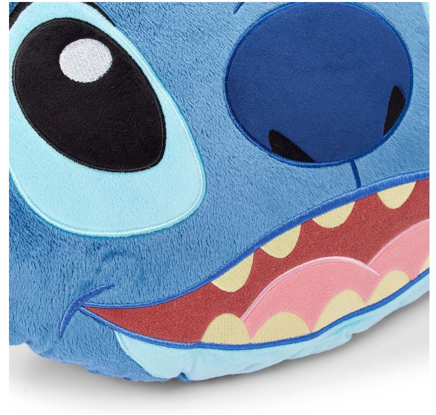 Coussin Visage de Stitch – Disney Store – Coussin Décoratif 3D – 65 cm – Lilo & Stitch