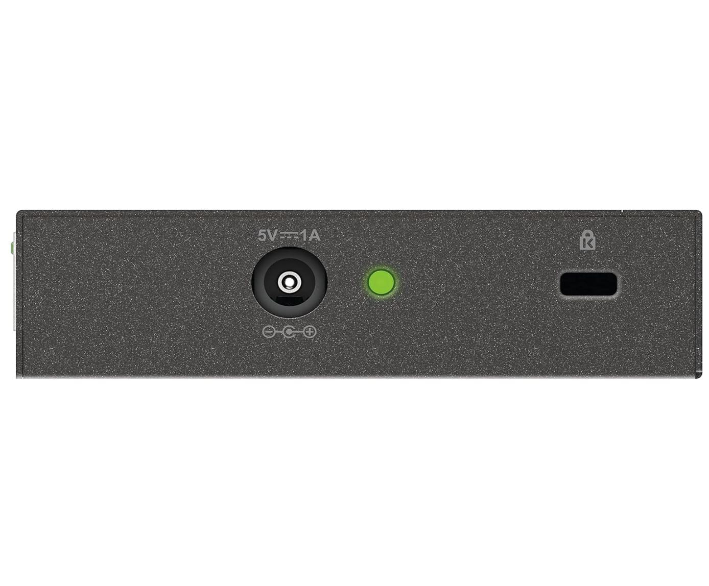D-Link DGS-105 – Switch Ethernet 5 Ports Gigabit Métallique – 10/100/1000 Mbps – Réseau Fiable pour Maison & Bureau