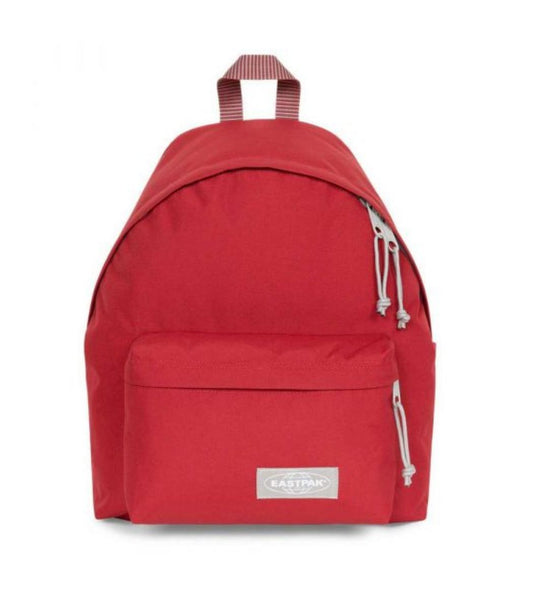 Eastpak Padded Pak'R – Sac à Dos 24L – Kontrast Stripe Red – Icône Intemporelle pour École, Travail ou Loisir