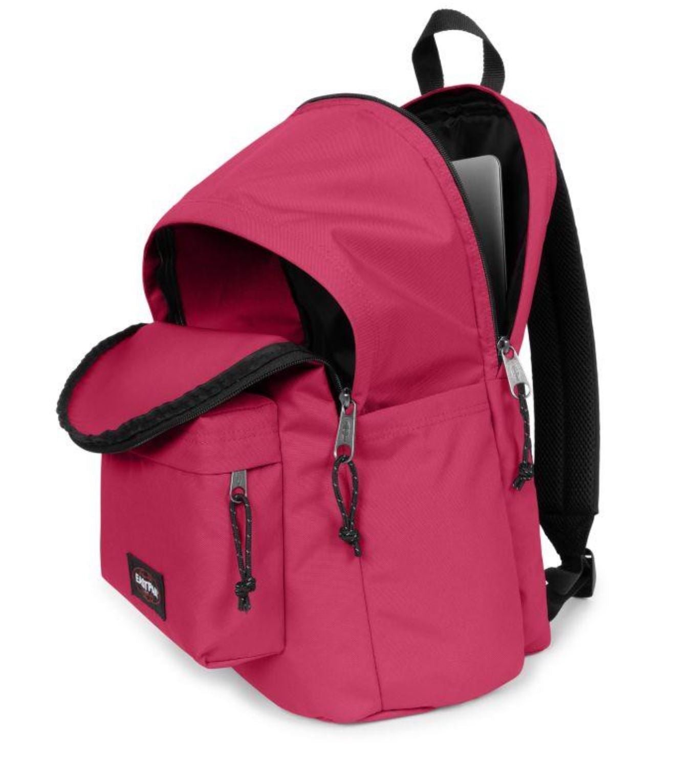Eastpak Day Office KA5BIK6S3 – Sac à Dos 15,6" Cerise Pink – Élégant & Fonctionnel – Bureau, Études, Nomade Digital