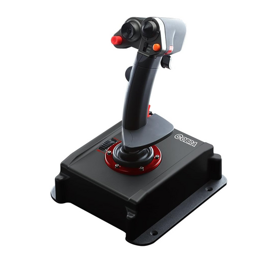 Flashfire Cobra V5 Joystick – Contrôleur de simulation de vol PC 4 axes 23 boutons