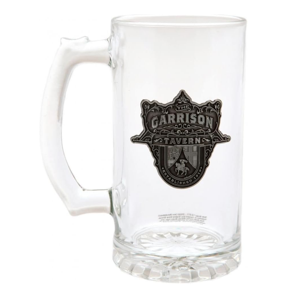 GB Eye – Peaky Blinders Garrison - Chope en Verre 500 ml Officielle Série TV