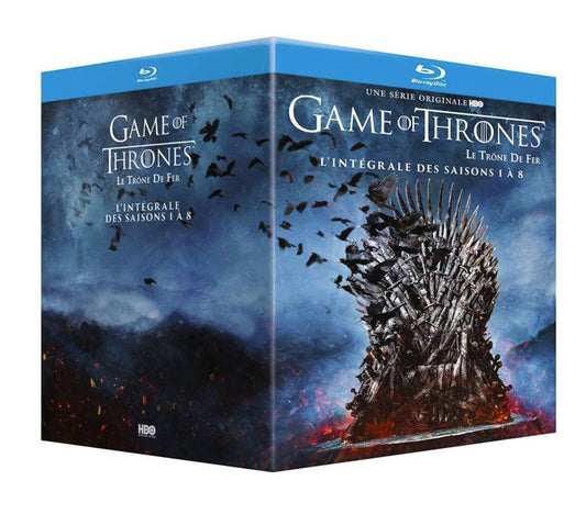 Game of Thrones – Intégrale Saisons 1 à 8 [Blu-ray] – Coffret Collector – VF & VO – 73 Épisodes – Série Cultissime HBO