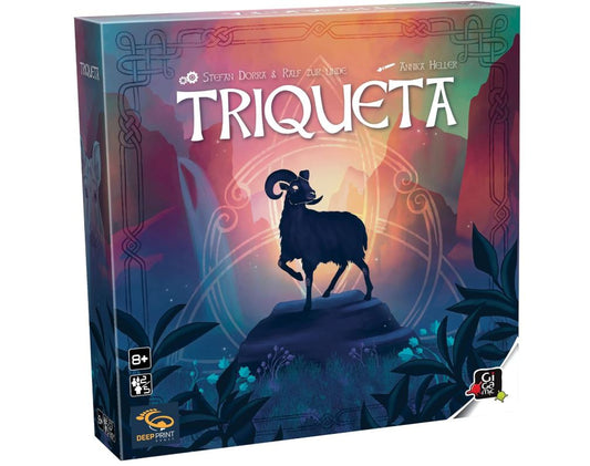 Gigamic - TRIQUETA - Jeu de stratégie et de réflexion - Dès 8 Ans - 2 à 5 joueurs - 30 min