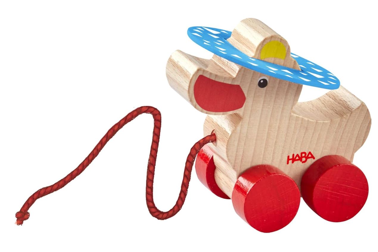 HABA – Mes Premiers Jeux : Coincoin et Ses Chapeaux – Jeu d’Observation et de Classement – Dès 2 Ans – 1 à 4 Joueurs – Réf. 307052