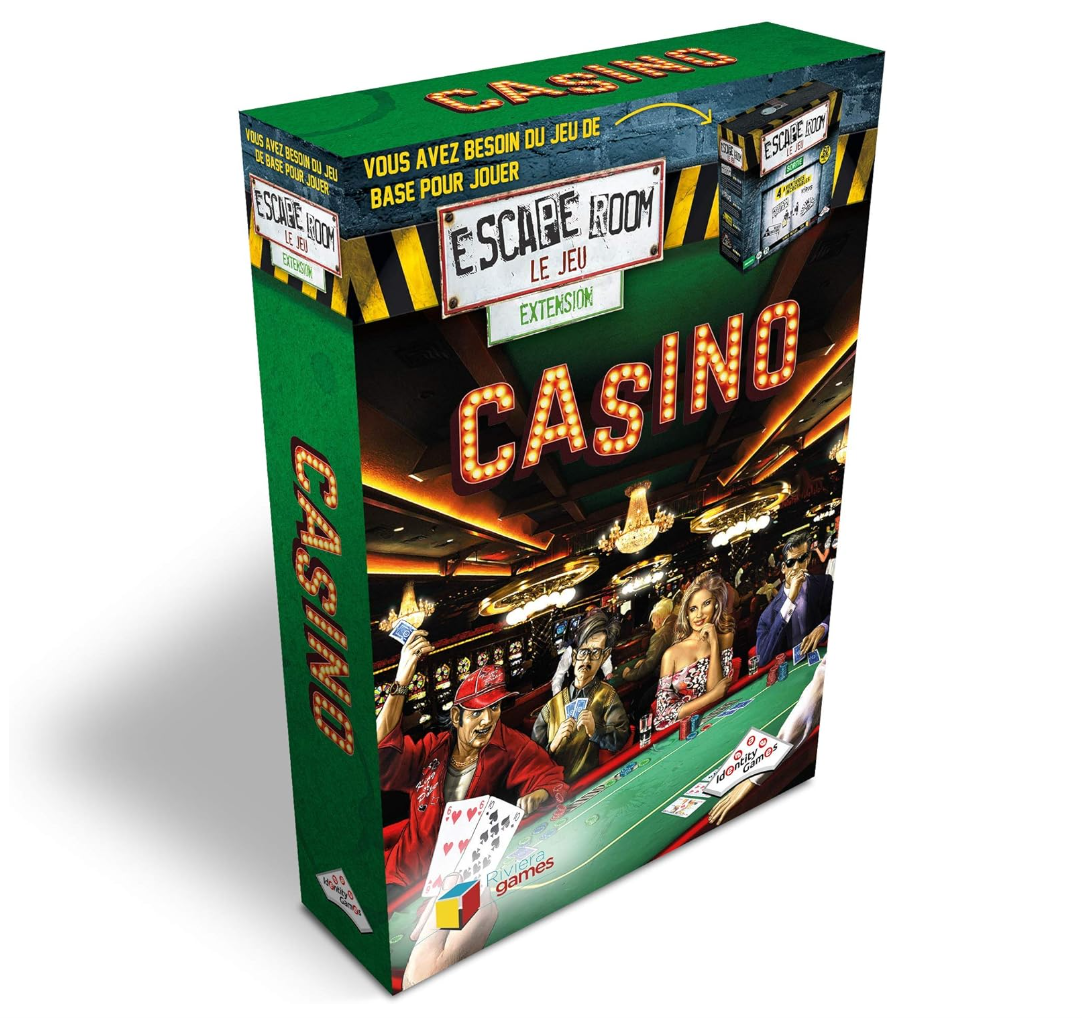Identity Games Escape Game – Extension Casino – Pack additionnel – Réf. 7741