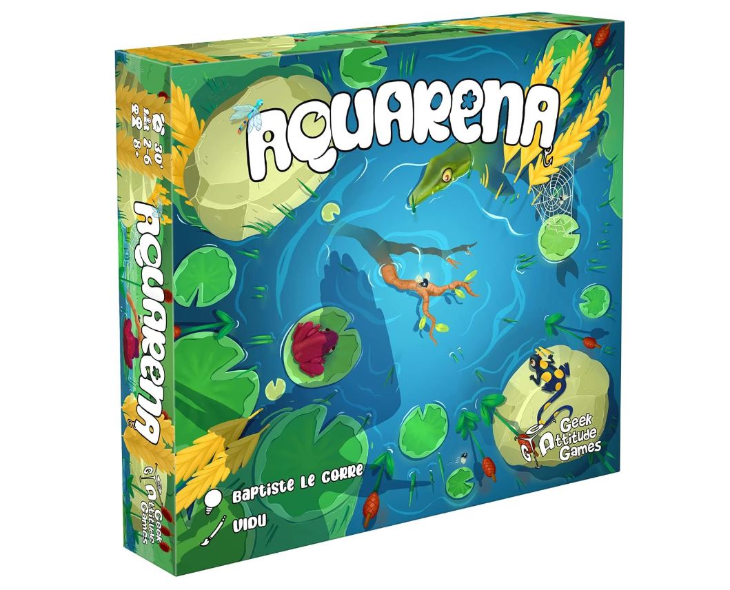 Aquarena – Jeu de Société de Bluff et d’Anticipation – 2 à 6 Joueurs – Dès 8 Ans – Geek Attitude Games