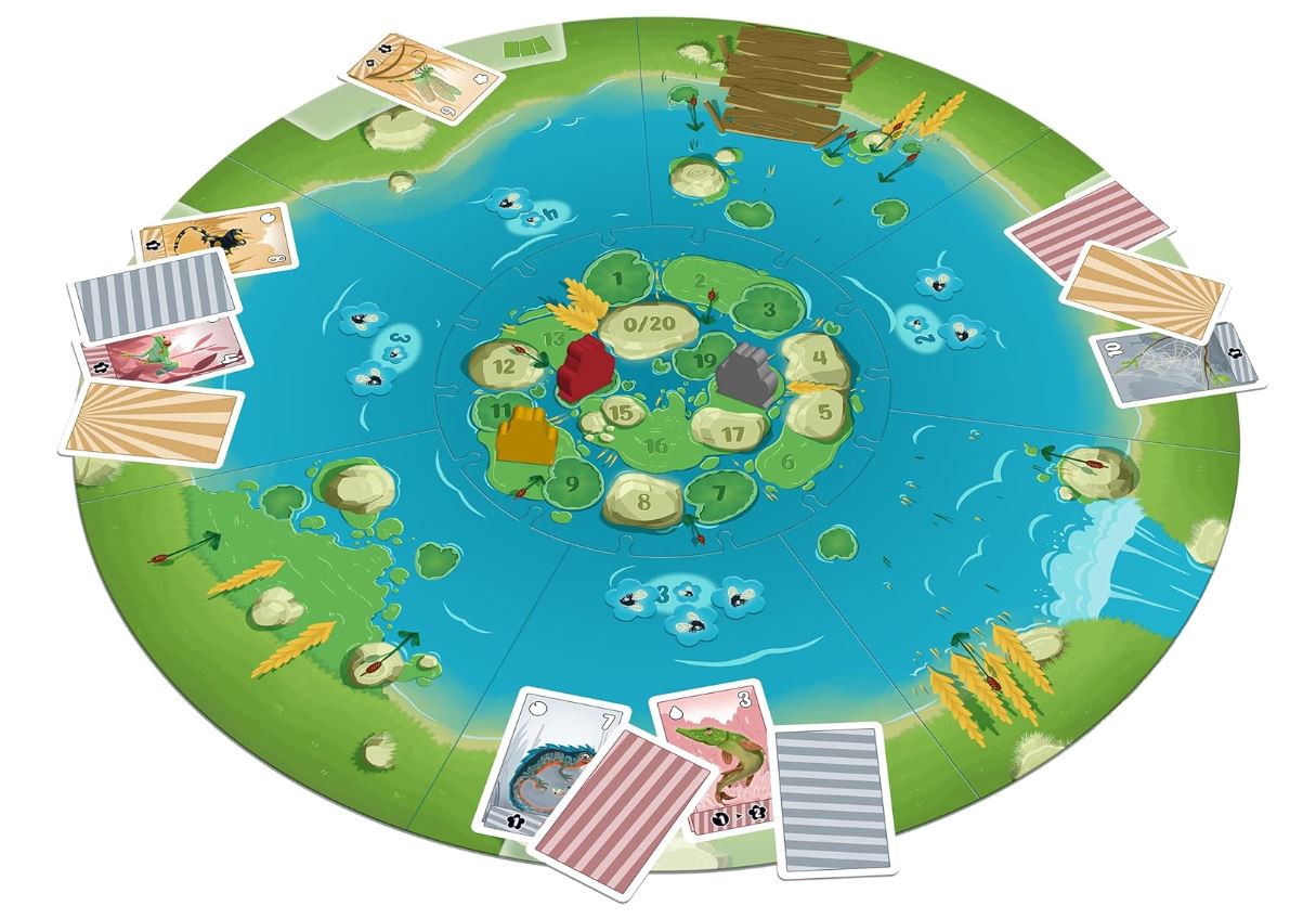 Aquarena – Jeu de Société de Bluff et d’Anticipation – 2 à 6 Joueurs – Dès 8 Ans – Geek Attitude Games