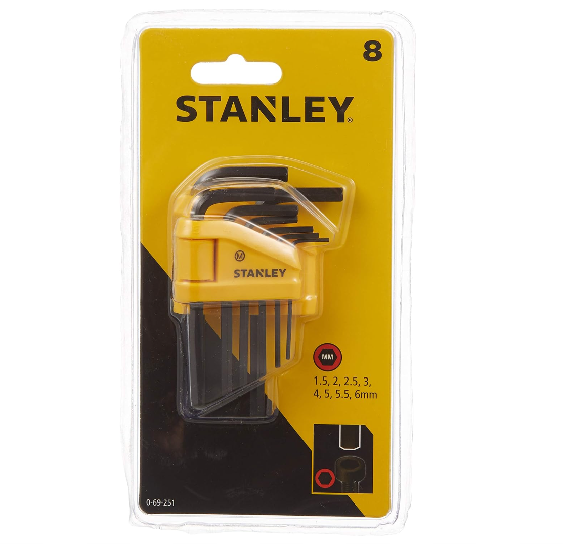 Jeu de clés hexagonales STANLEY 0-69-251