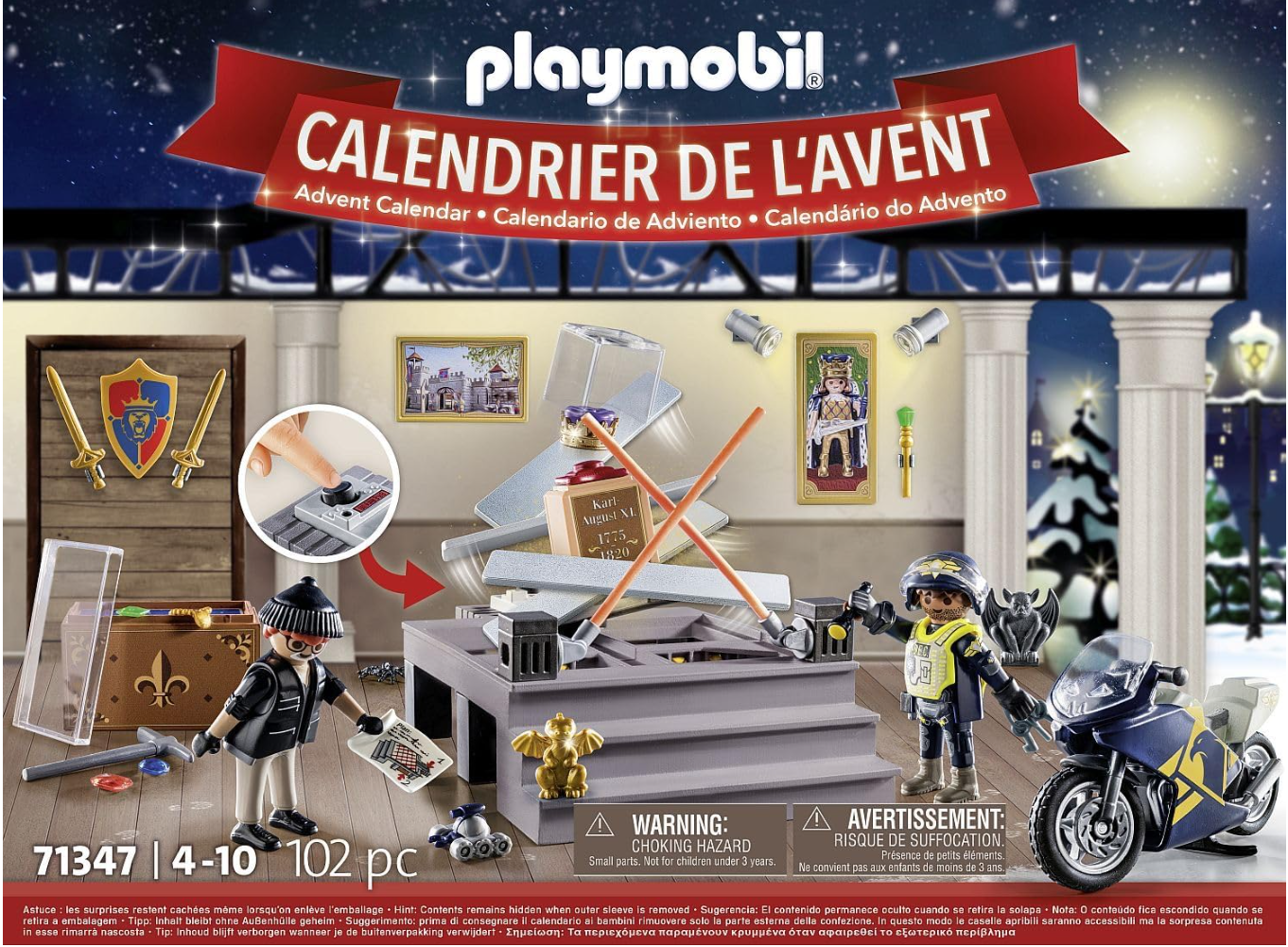 Jouet calendrier Avent PLAYMOBIL enfant