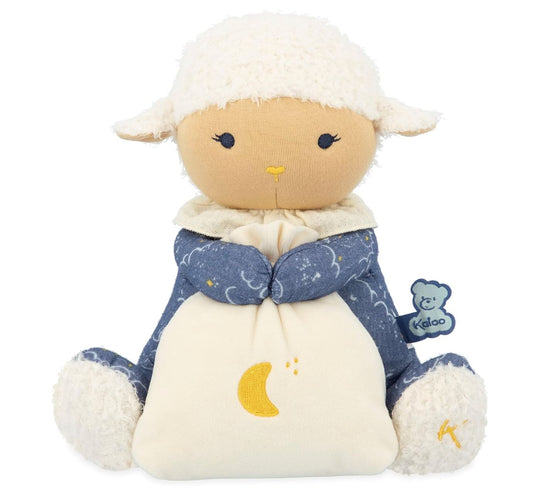 KALOO - Doux Sommeil - Veilleuse Mouton Nomade - Veilleuse Peluche pour Endormir Bébé - Boîtier Amovible et Rechargeable par USB - 20 cm - Dès la Naissance,...
