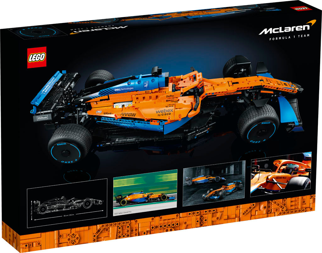 LEGO Technic 42141 – McLaren Formula 1™ 2022 – Modèle de Collection 1432 Pièces