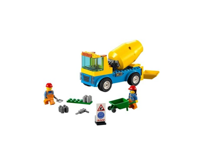 LEGO City 60325 Camion Bétonnière – Dès 4 ans - vue 4