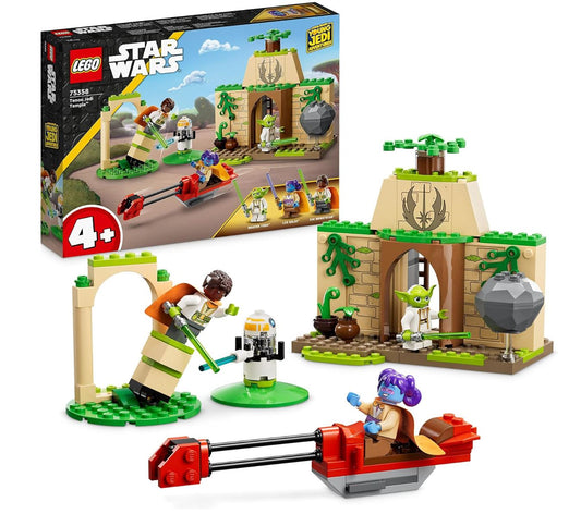 LEGO Star Wars 75358 – Le Temple Jedi de Tenoo – 124 Pièces – Jouet de Construction pour Enfants Dès 4 Ans