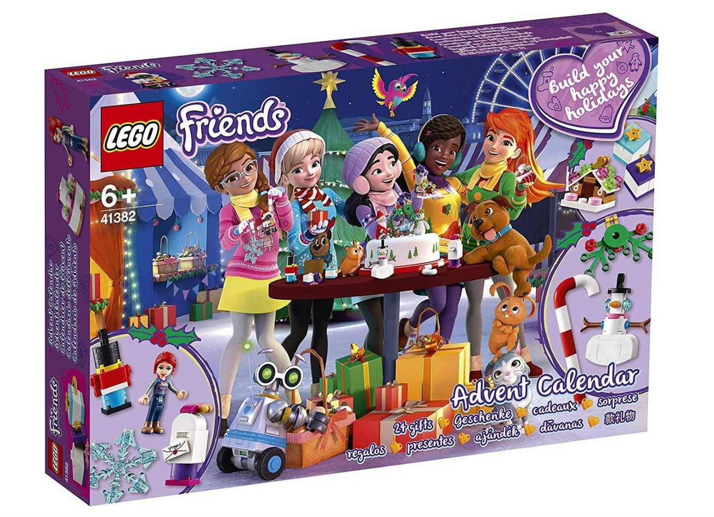 LEGO® Friends 41382 – Calendrier de l’Avent 2019 – 330 pièces – Dès 6 ans