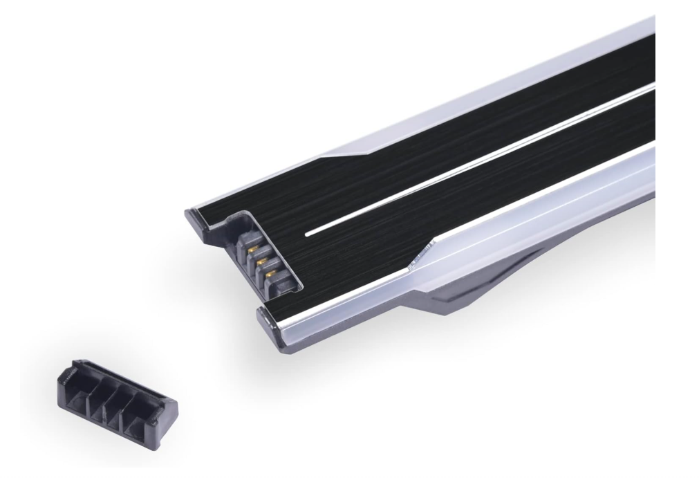 LIAN LI UNI Fan P28 ARGB – Lot de 3 bandes RGB latérales – Noir – P28ARGB-B