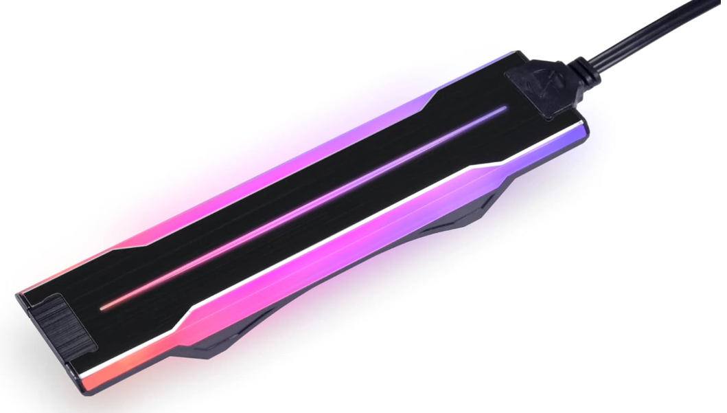 LIAN LI UNI Fan P28 ARGB – Lot de 3 bandes RGB latérales – Noir – P28ARGB-B