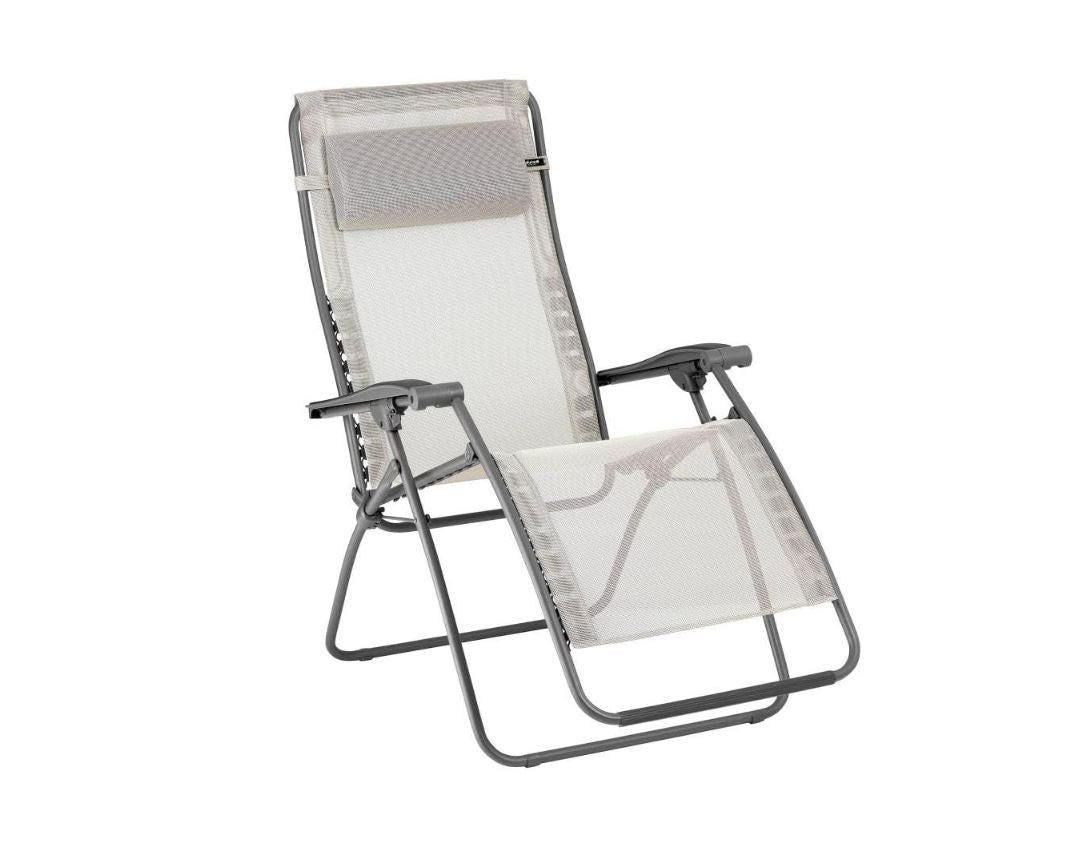 Fauteuil Relax Zéro Gravité Lafuma RSXA Clip – Toile Batyline® Iso – Structure Acier Titane – Fabriqué en France