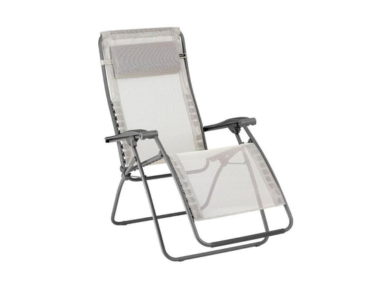 Fauteuil Relax Zéro Gravité Lafuma RSXA Clip – Toile Batyline® Iso – Structure Acier Titane – Fabriqué en France