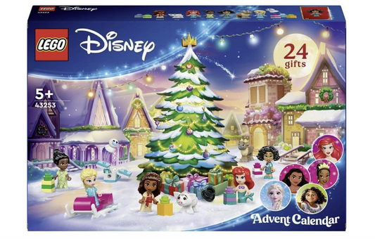 LEGO® Disney Princess 43253 – Calendrier de l'Avent 2024 – 253 Pièces