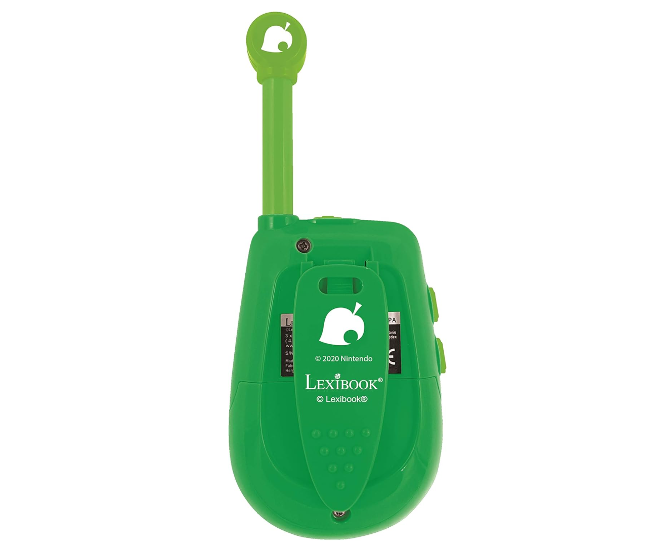 Lexibook Animal Crossing TW25AC – Talkies-walkies numériques 2 km – Fonction Morse lumineux – Dès 6 ans