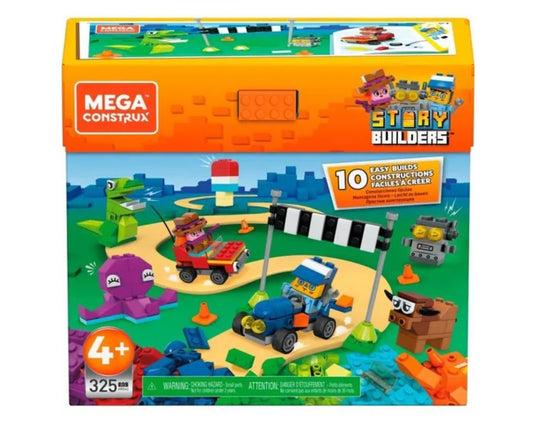 Mega Construx Story Builders Ultimate Storybox – 390 Blocs • Dès 4 Ans • Créativité & Construction