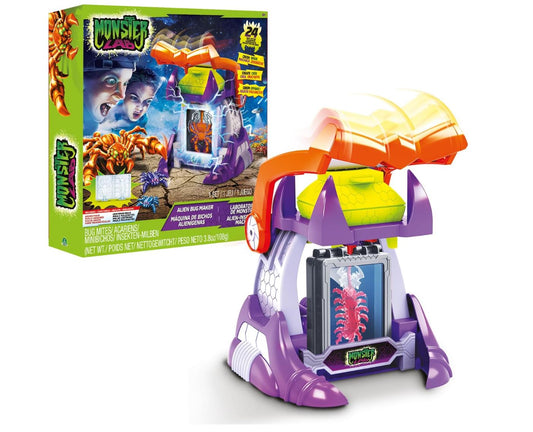 Laboratoires de Monstres, Fabrique de Monstres, avec Gel et moules, Jouet pour Les Enfants dès 6 Ans, GIOCHI PREZIOSI, MNL00, Centre
