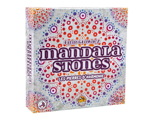 Mandala Stones – Jeu de Société Abstrait Coloré – 2 à 4 Joueurs – Dès 10 Ans – Lucky Duck Games