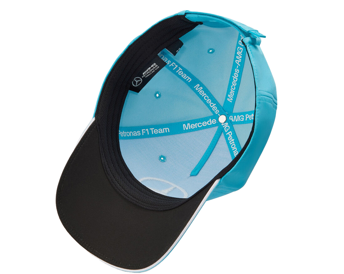 Mercedes-AMG Petronas George Russell 2024 – Casquette Bleue Taille Unique